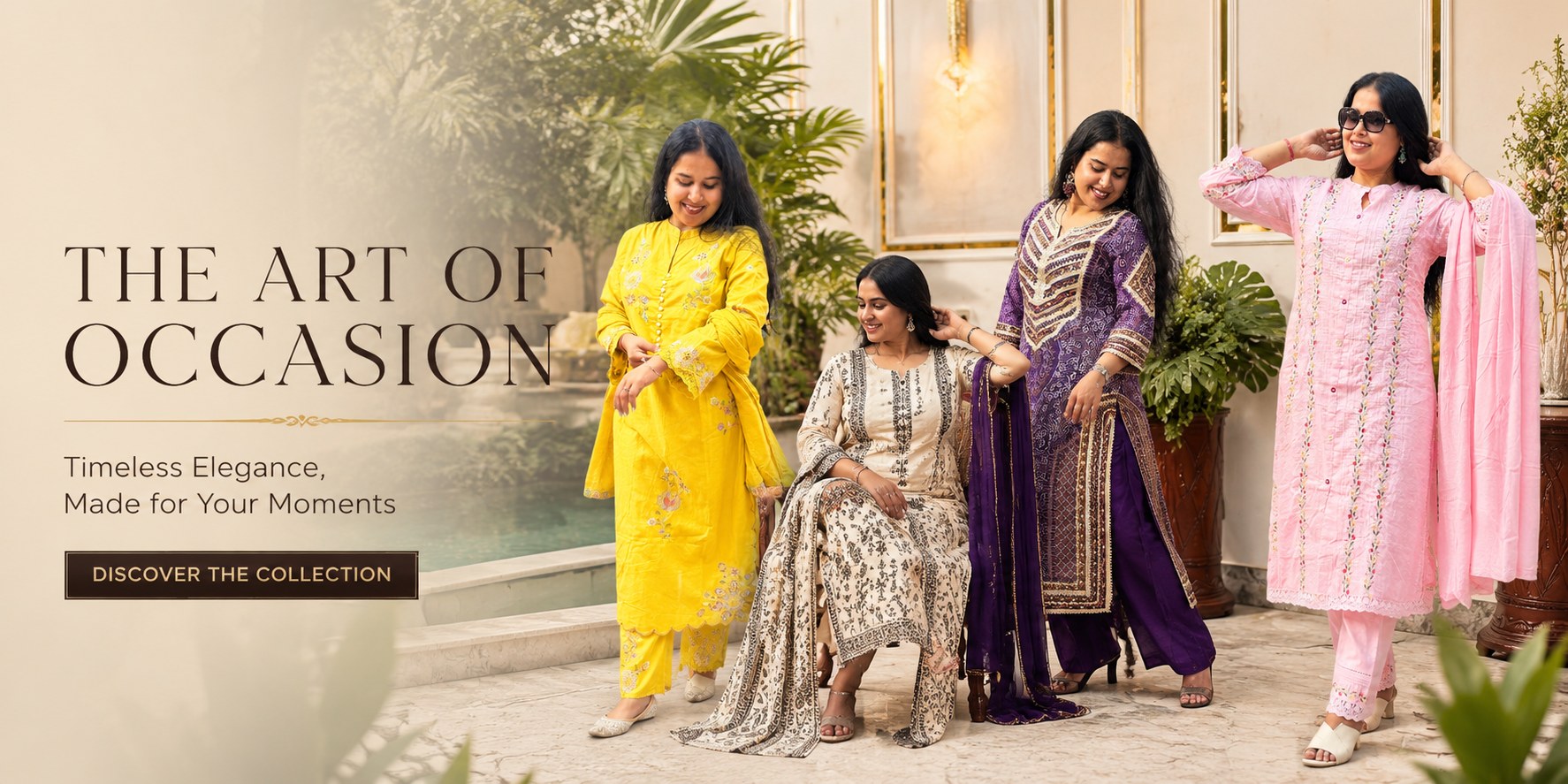 The Art of Occasion - timeless elegance, made for your moments