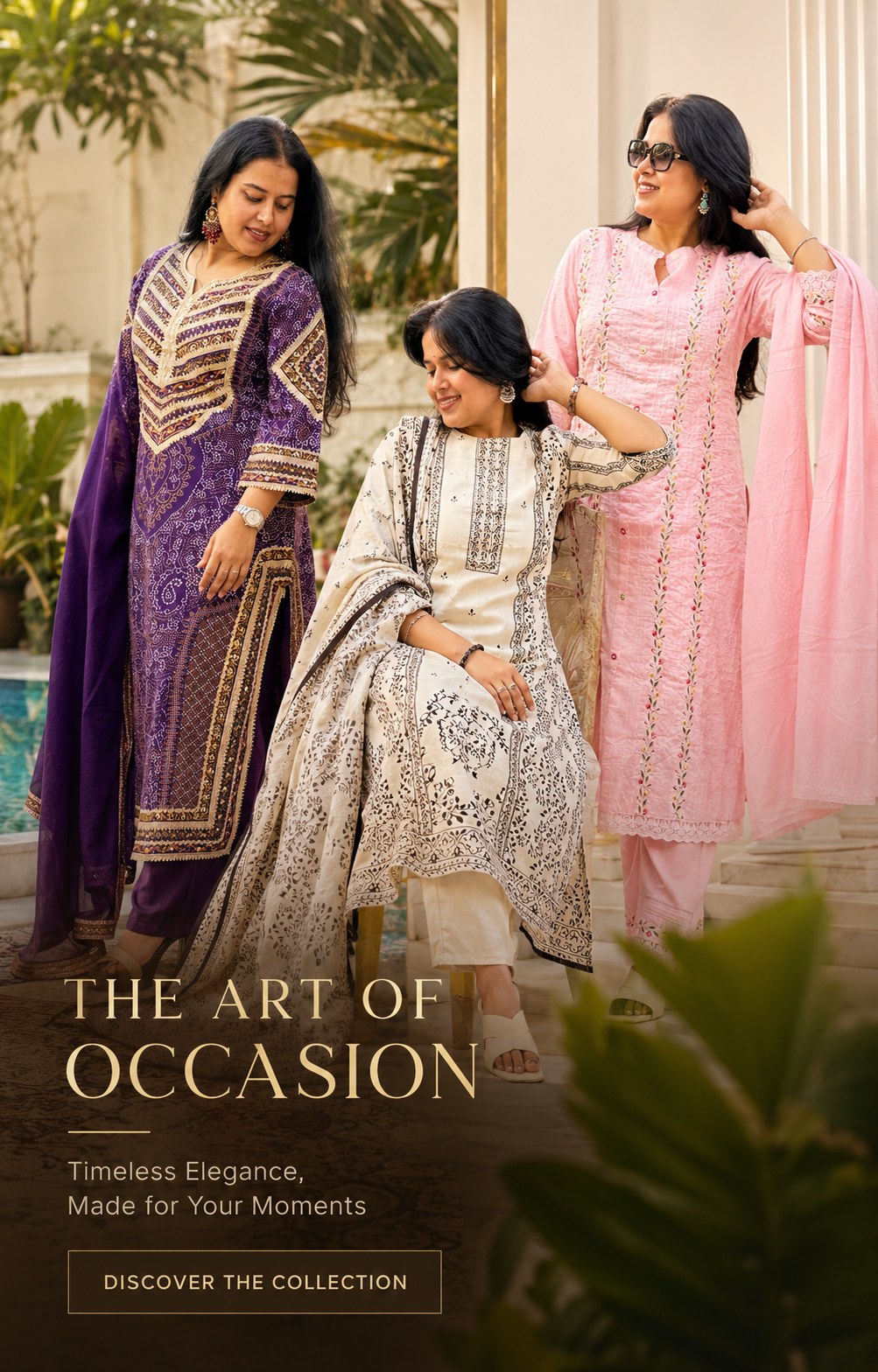 The Art of Occasion - festive suit sets